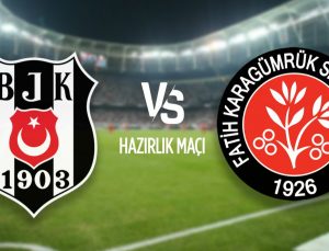 Beşiktaş – Karagümrük hazırlık maçı ne zaman, saat kaçta ve hangi kanalda yayınlanacak?