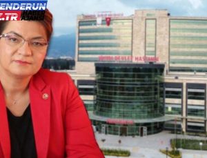 Dörtyol Devlet Hastanesi’ndeki sağlık personeli eksikliği giderilmiyor: CHP’li Suzan Şahin tepki gösterdi