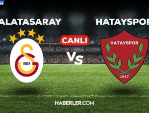 Galatasaray Hatayspor maçı CANLI izle! GS Hatay maçı canlı yayın izle! Galatasaray maçı canlı nasıl izlenir? 13 Ocak Galatasaray maçı canlı izle!