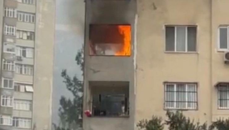 Hatay’da apartmanın 3’üncü katında ev yangını