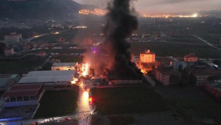 Hatay Antakya’da fabrika yangını neden çıktı? Hatay fabrika yangını söndürüldü mü?