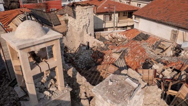 Meryem Ana Kilisesi depremde hasar gördü