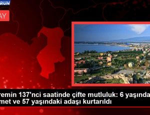 Zelzelenin 137’nci saatinde ikili memnunluk: 6 yaşındaki Mehmet ve 57 yaşındaki adaşı kurtarıldı