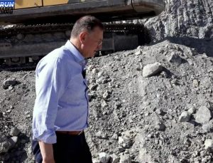 Hatay Büyükşehir Belediye Lideri Lütfü Savaş, Serinyol-Madenli yolunu yıl sonuna kadar bitirmeyi planlıyor