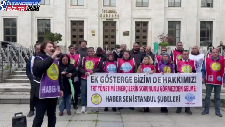 TRT Çalışanları ve Emeklilerinden Ek Gösterge Protestosu: “Trt İdaresi Camdan Bakma, Sorunu Çöz”