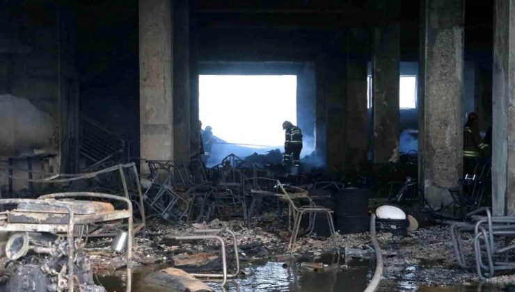 Antakya’da Mobilya Fabrikasında Çıkan Yangın Denetim Altına Alındı