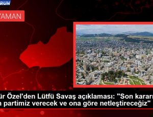 CHP Genel Lideri Özgür Özel, Hatay Büyükşehir Belediye Lideri Lütfü Savaş ile ilgili konuştu