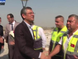 CHP Genel Lideri Özgür Özel, Hatay Narlıca Mezarlığı’nı ziyaret etti
