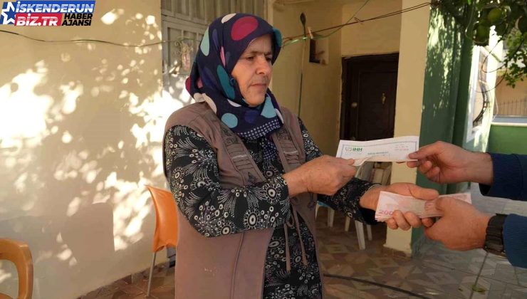 Hataylı bayan meskeninin birinci kirasını Filistin’e bağışladı