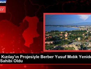 Türk Kızılay’ın Projesiyle Berber Yusuf Mıdık Tekrar İş Yeri Sahibi Oldu