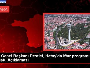 BBP Genel Lideri Mustafa Destici, Hatay’da depremzedelere takviyelerini açıkladı