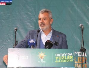 Cumhur İttifakı’nın Hatay Büyükşehir Belediye Lider adayı Mehmet Öntürk, vatandaşlarla iftar programında buluştu